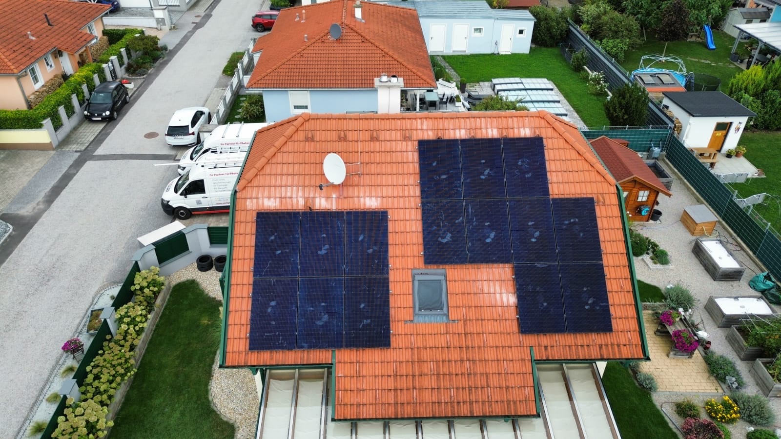 PV-Aufdachanlage